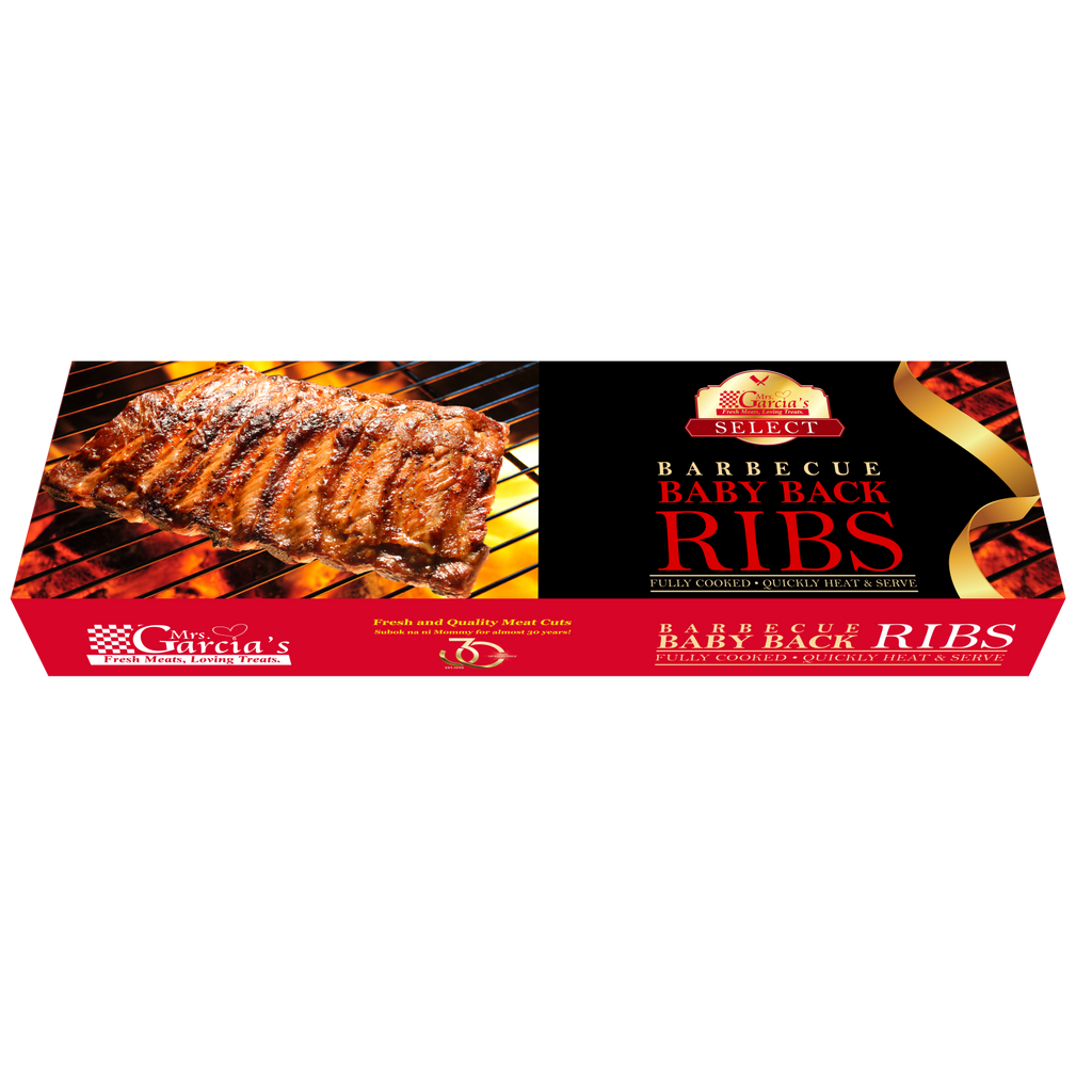 BBQ Baby Back Ribs - approx. 700g - 800g
